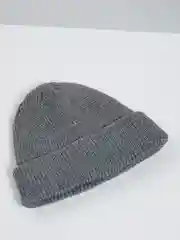 Шапка бини, серая