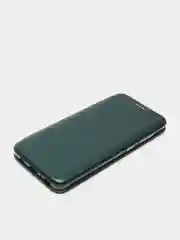 Тёмно-зелёный чехол-книжка для Samsung Galaxy A31