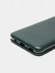 Тёмно-зелёный чехол-книжка для Samsung Galaxy A31