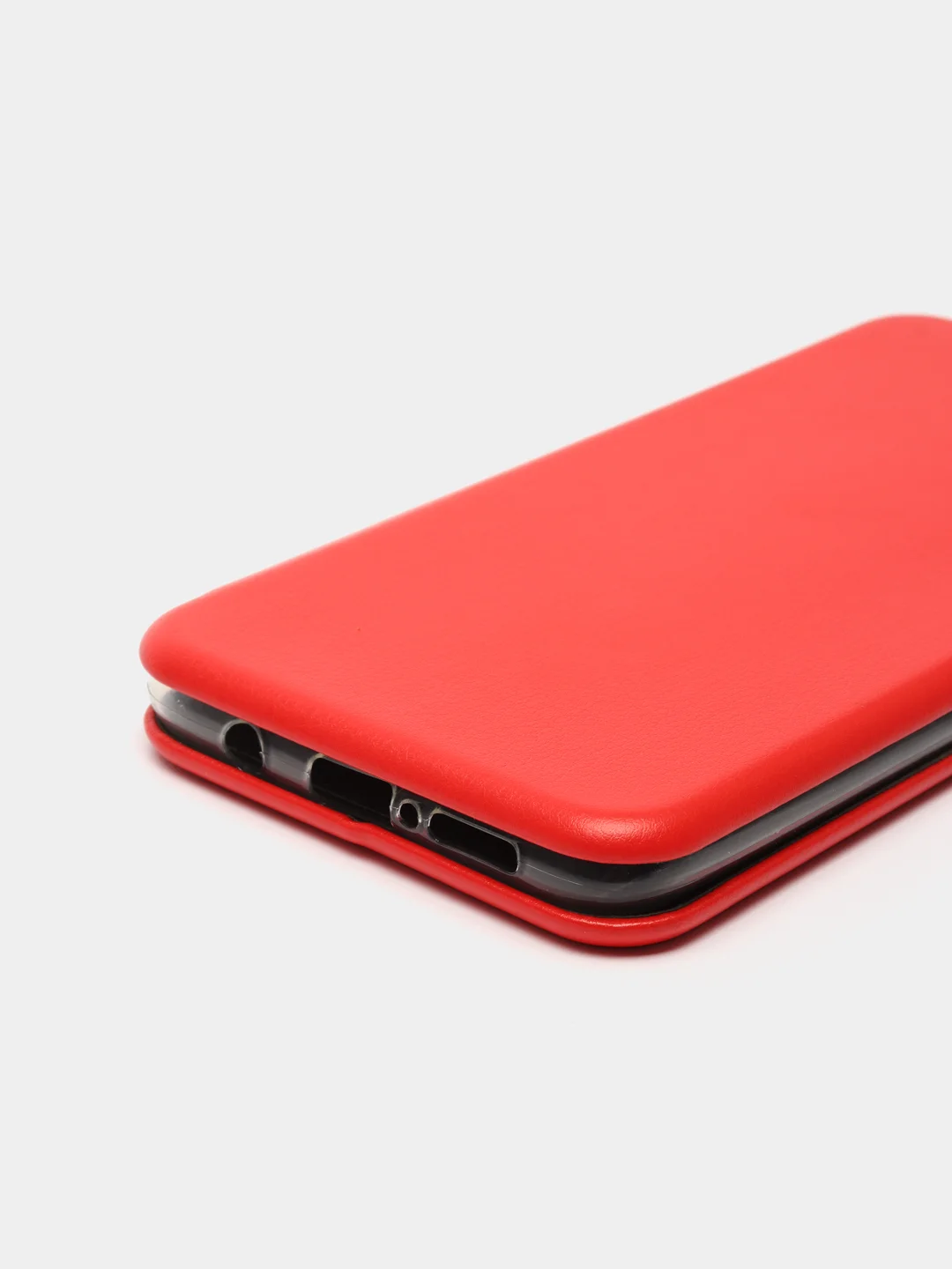 Красный чехол-книжка для Xiaomi Redmi Note 8 pro