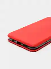 Красный чехол-книжка для Xiaomi Redmi Note 8 pro