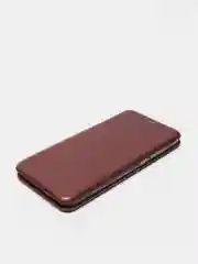 Бордовый чехол книжка Huawei Honor 9A