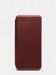 Бордовый чехол книжка Huawei Honor 9A