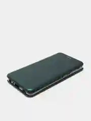 Тёмно-зелёный чехол книжка для Samsung Galaxy A52