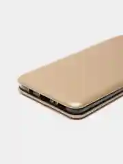 Золотой чехол книжка для Samsung Galaxy A71