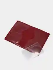Красный обложка для паспорта, выделанная кожа