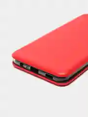Красный чехол-книжка для Samsung Galaxy A03S