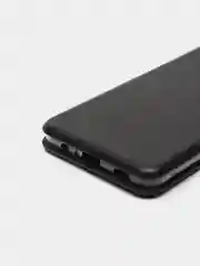 Черный чехол книжка для Samsung Galaxy A02