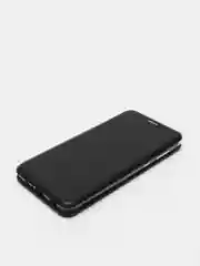 Черный чехол книжка для Samsung Galaxy A02