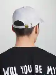 Белый кепка унисекс, износостойкая