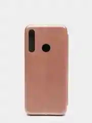 Розовый чехол-книжка для Huawei Honor Y6P
