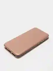 Розовый чехол-книжка для Huawei Honor Y6P