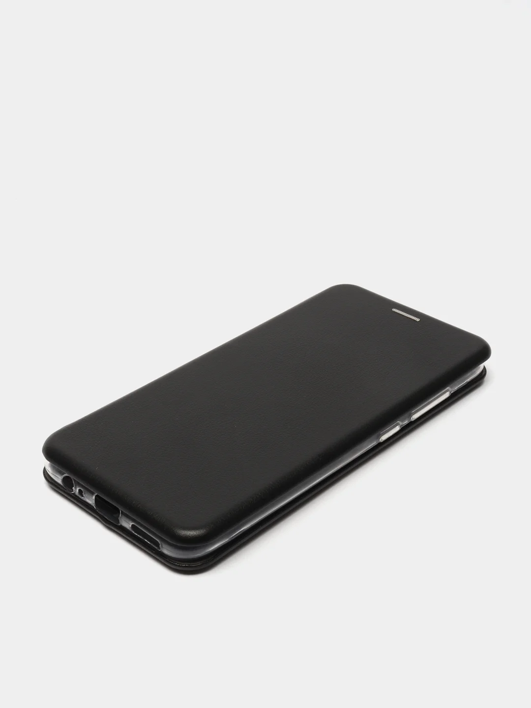 Черный чехол-книжка для Xiaomi Redmi Note 9