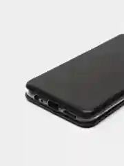 Черный чехол-книжка для Xiaomi Redmi Note 9