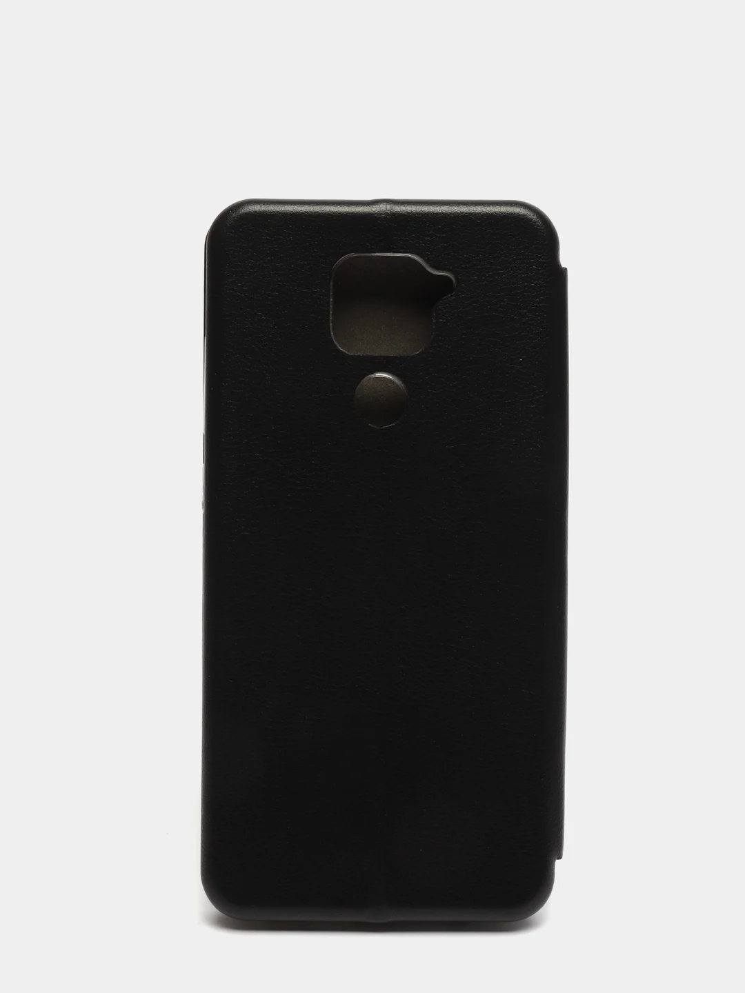 Черный чехол-книжка для Xiaomi Redmi Note 9