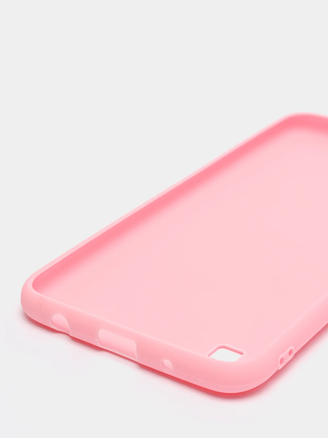 Розовый чехол силиконовый для Samsung Galaxy A10