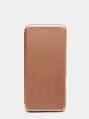 Розовый чехол-книжка для Xiaomi Redmi Note 9