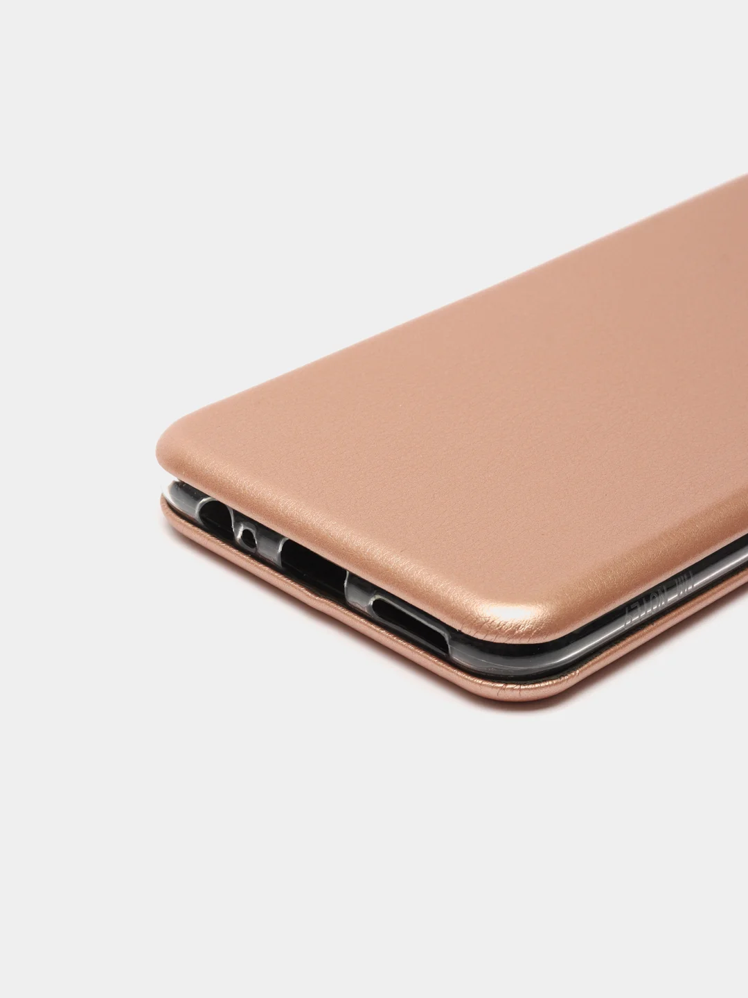 Розовый чехол-книжка для Xiaomi Redmi Note 9