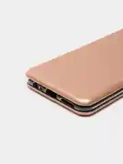 Розовый чехол-книжка для Xiaomi Redmi Note 9
