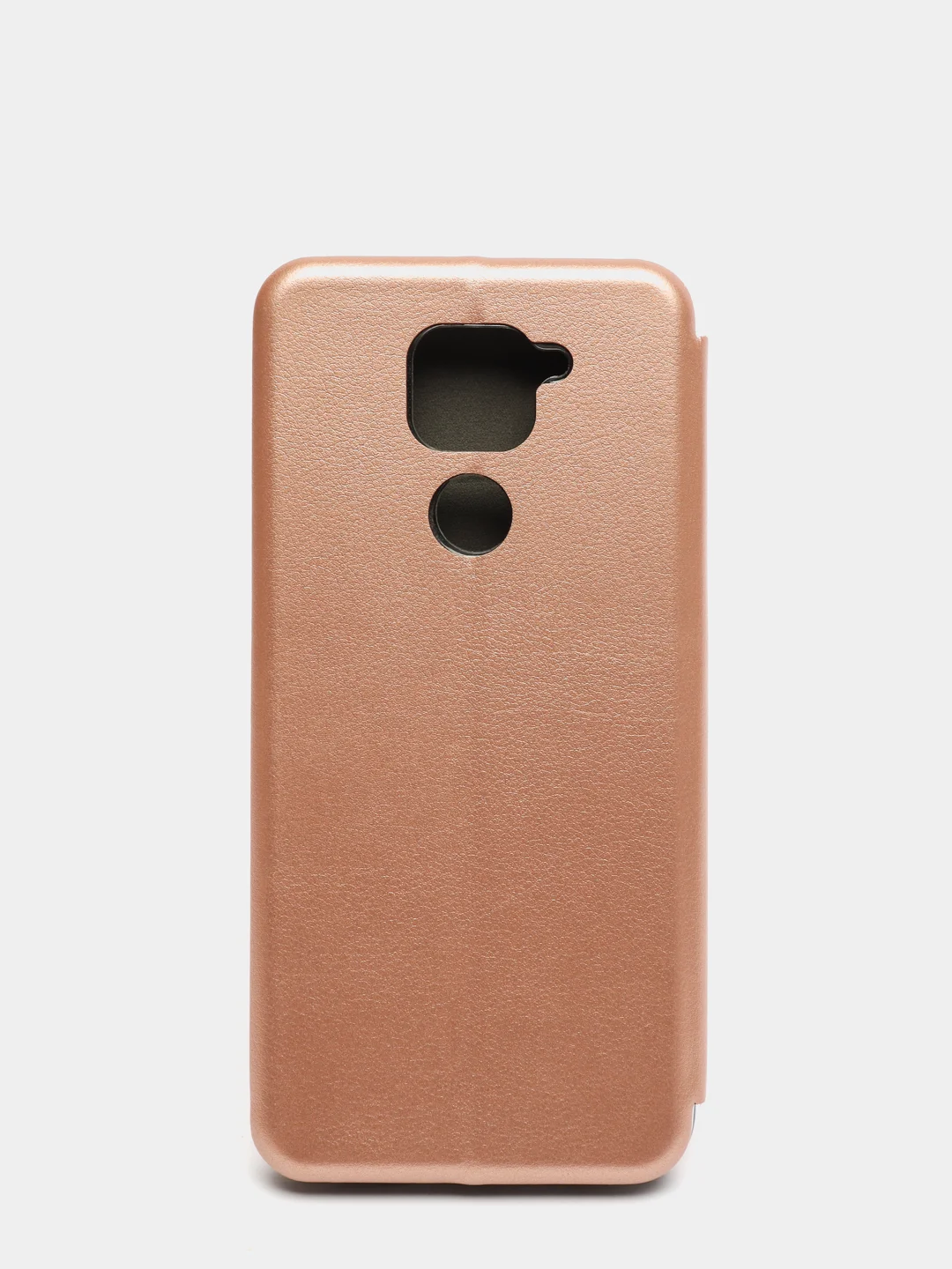 Розовый чехол-книжка для Xiaomi Redmi Note 9
