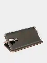 Розовый чехол-книжка для Xiaomi Redmi Note 9