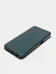Тёмно-зелёный чехол-книжка для Samsung Galaxy M31S