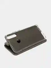 Серый чехол-книжка для Huawei Honor Y6P