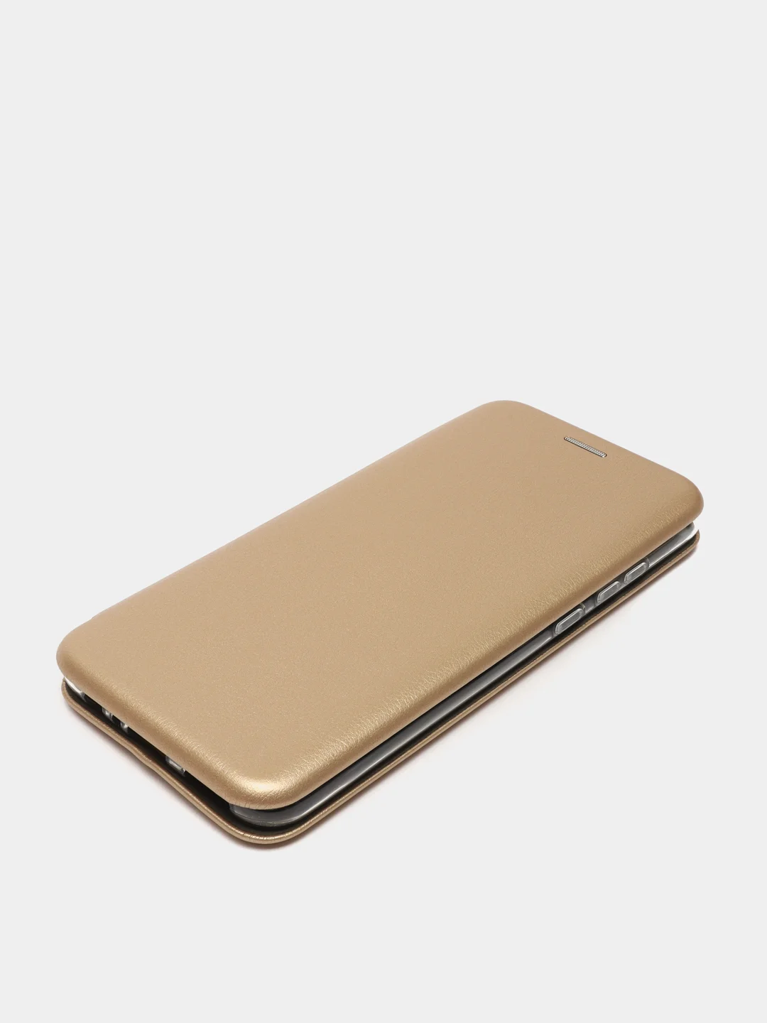 Золотой чехол-книжка для Huawei Honor Y6P