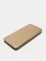Золотой чехол-книжка для Huawei Honor Y6P