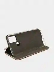 Золотой чехол книжка Huawei Honor 9A