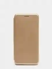 Золотой чехол книжка Huawei Honor 9A