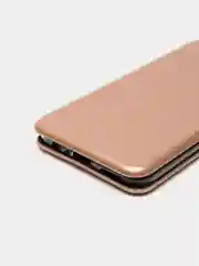 Розовый чехол книжка Huawei Honor 9A