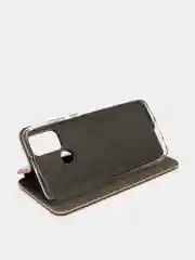 Розовый чехол книжка Huawei Honor 9A