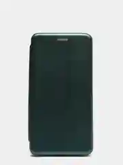 Тёмно-зелёный чехол книжка для Samsung Galaxy A01 Core