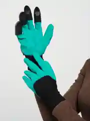 Садовые перчатки с когтями для огорода "Garden Genie Gloves"