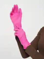 Лазурный перчатки нитриловые