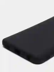 Черный силиконовый чехол для Samsung Galaxy A03 core (Самсунг Галакси А03 Кор)