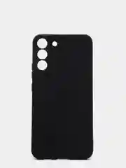 Черный чехол для Samsung Galaxy S22+ Plus силиконовый (Самсунг Галакси С22 Плюс)