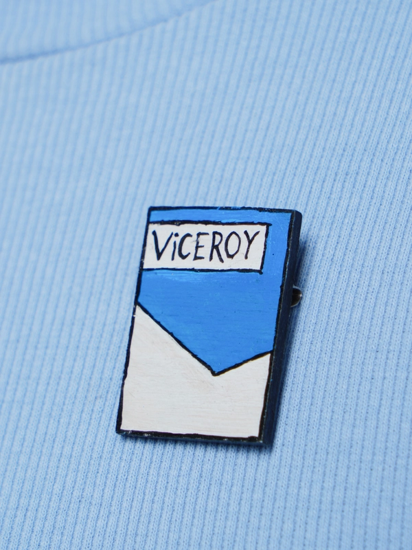 Деревянный значок ручной работы Viceroy