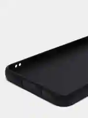 Черный чехол Samsung Galaxy S22 (Самсунг Галакси С22), силиконовый