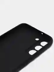 Черный чехол Samsung Galaxy S22 (Самсунг Галакси С22), силиконовый