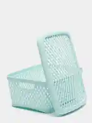 Мятный корзинка с крышкой