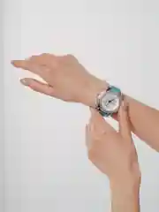 Голубой женские кварцевые часы