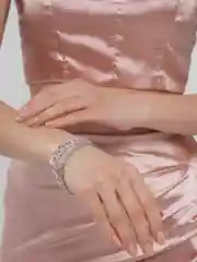 Серебряный двухслойный браслет