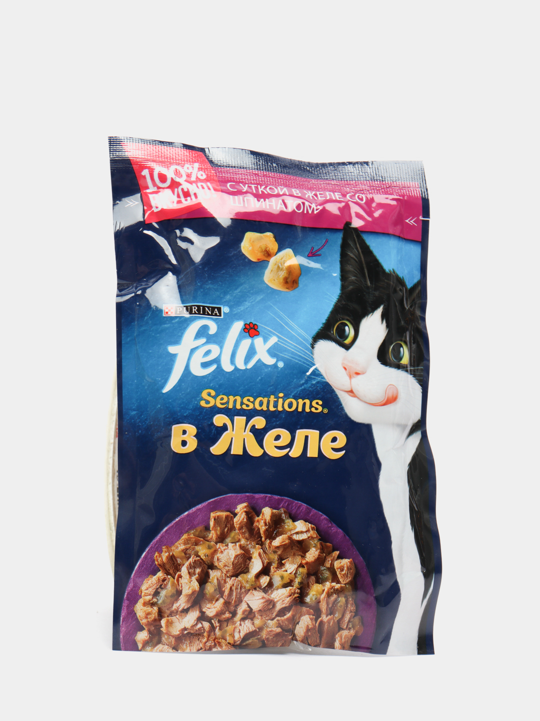 Корм felix в желе