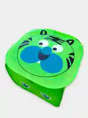 Зеленый корзина для игрушек