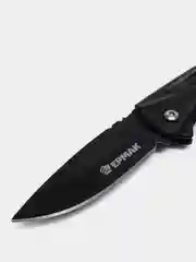 Черный нож складной, 16 см, туристический, походный, перочинный