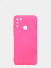 Фуксия huawei Honor 9A, Хуавей Хонор 9А, чехол силиконовый противоударный с усиленными углами