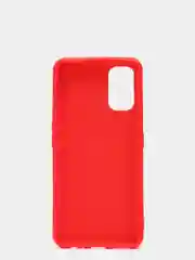 Красный чехол Realme 7 Pro Реалми 7 Про силиконовый цветной матовый