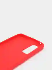 Красный чехол Realme 7 Pro Реалми 7 Про силиконовый цветной матовый